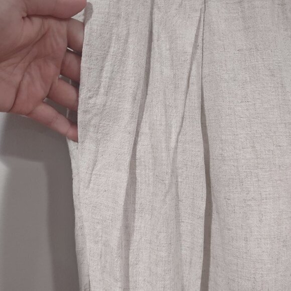 Emery Rose Linen Cuffed Pant Size Small - Picture 5 of 5